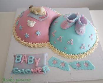 Babyshower taart